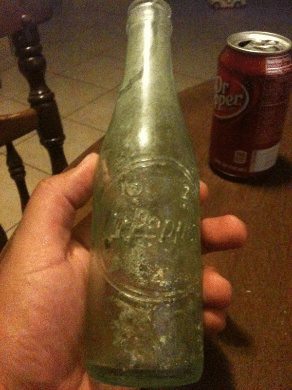 Dr. Pepper bottle