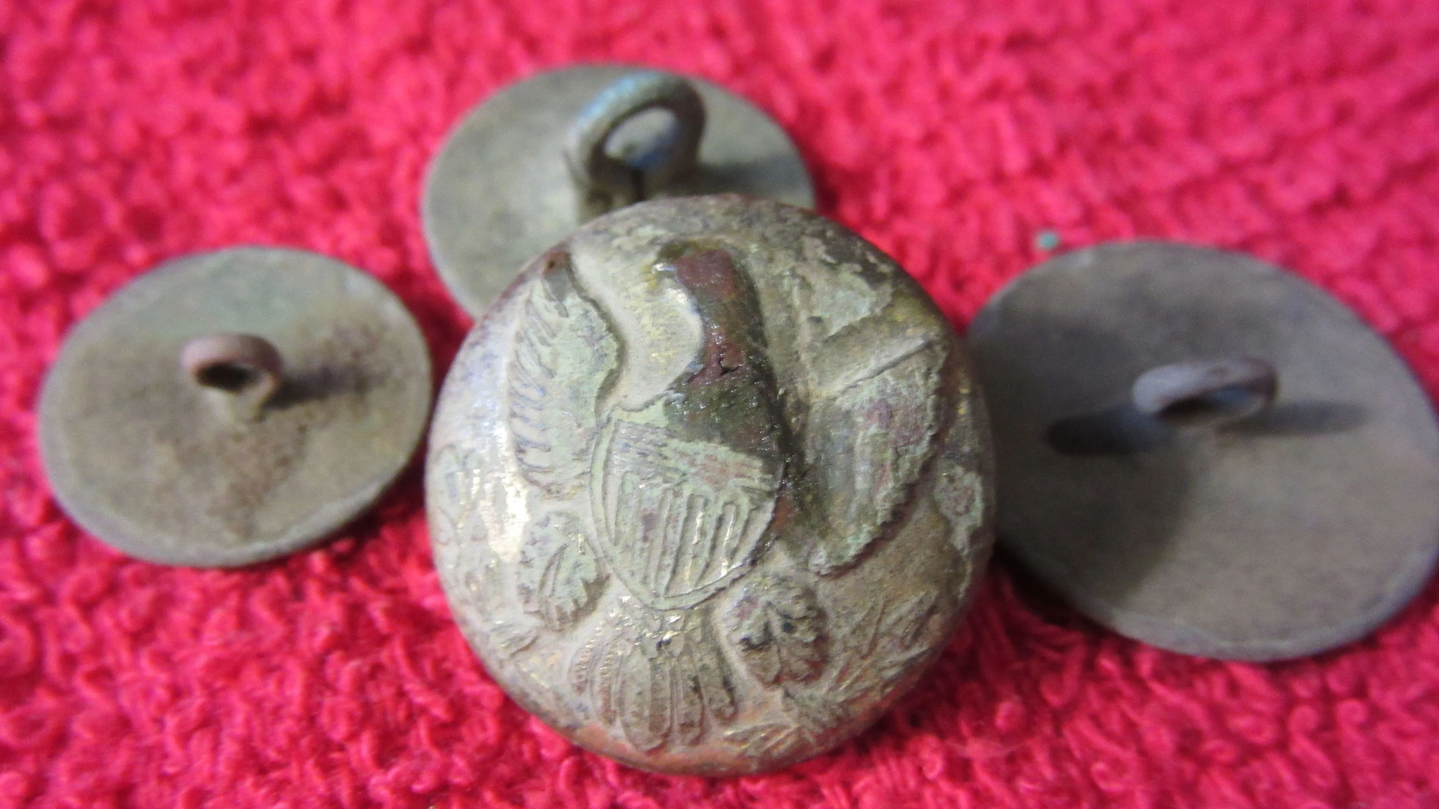 eagle button and other flats