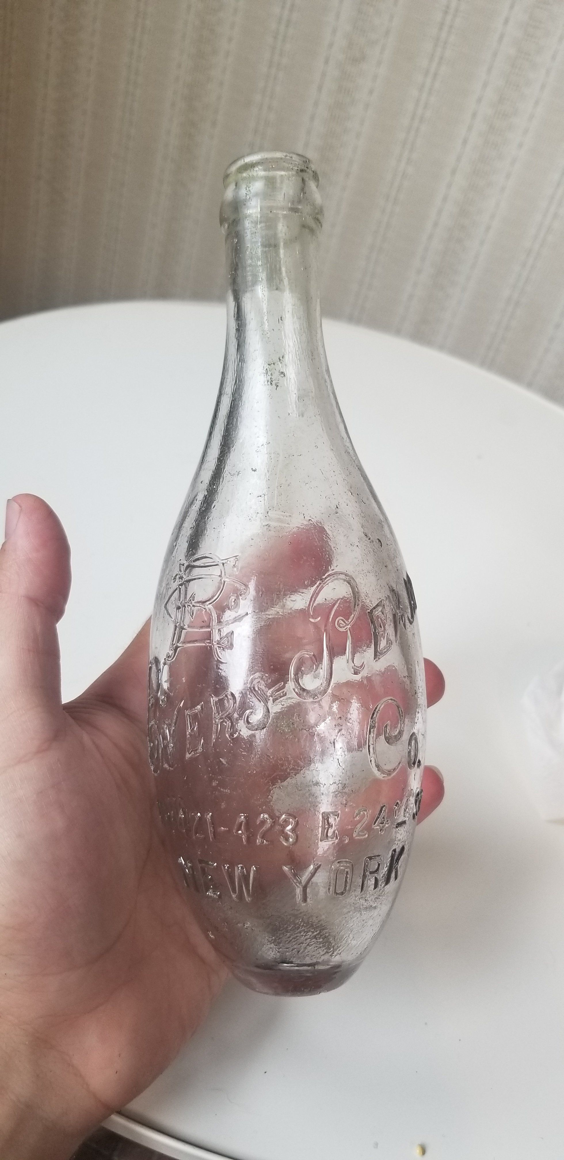 Evers-Rehm Co. Seltzer Bottle