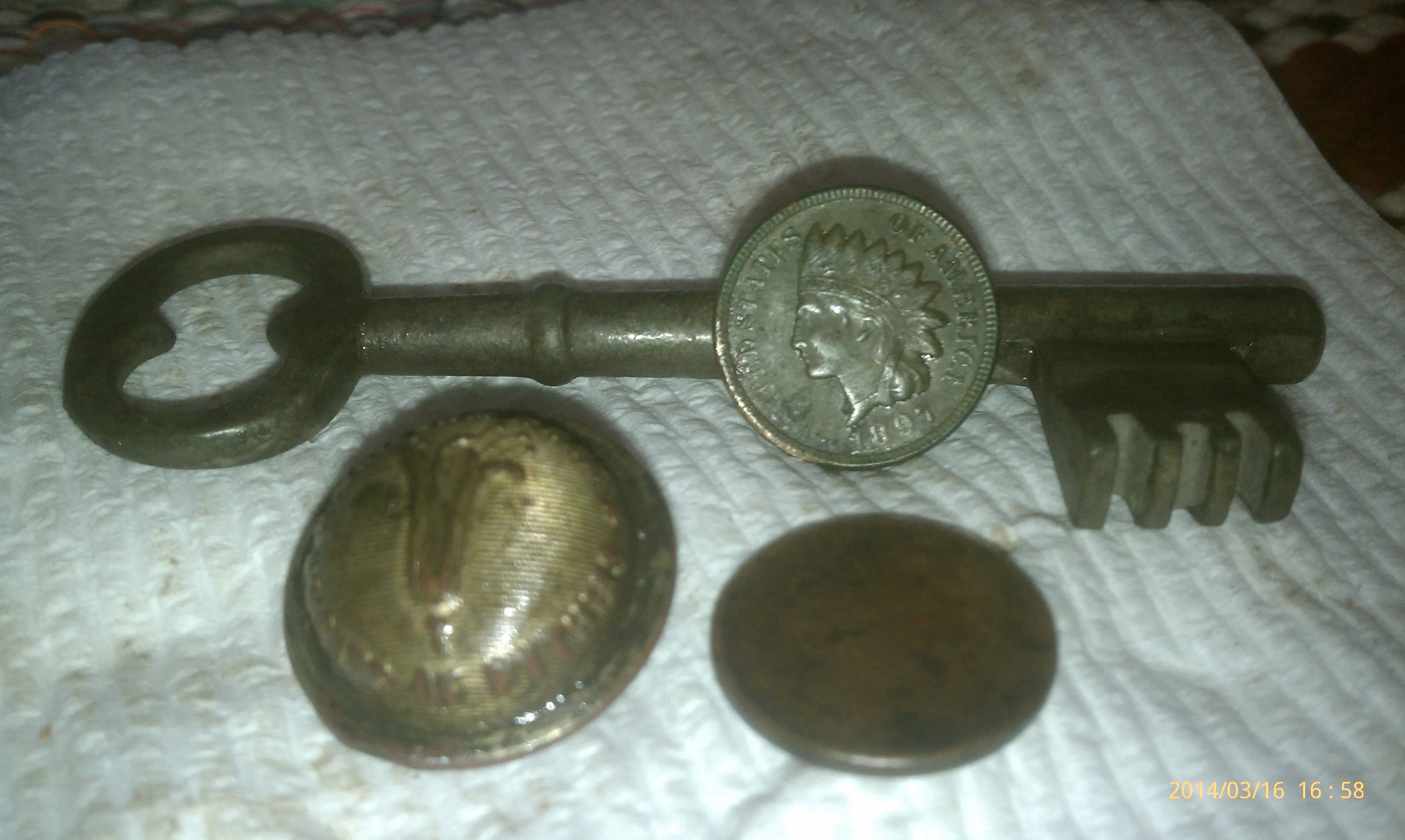 first dug old key