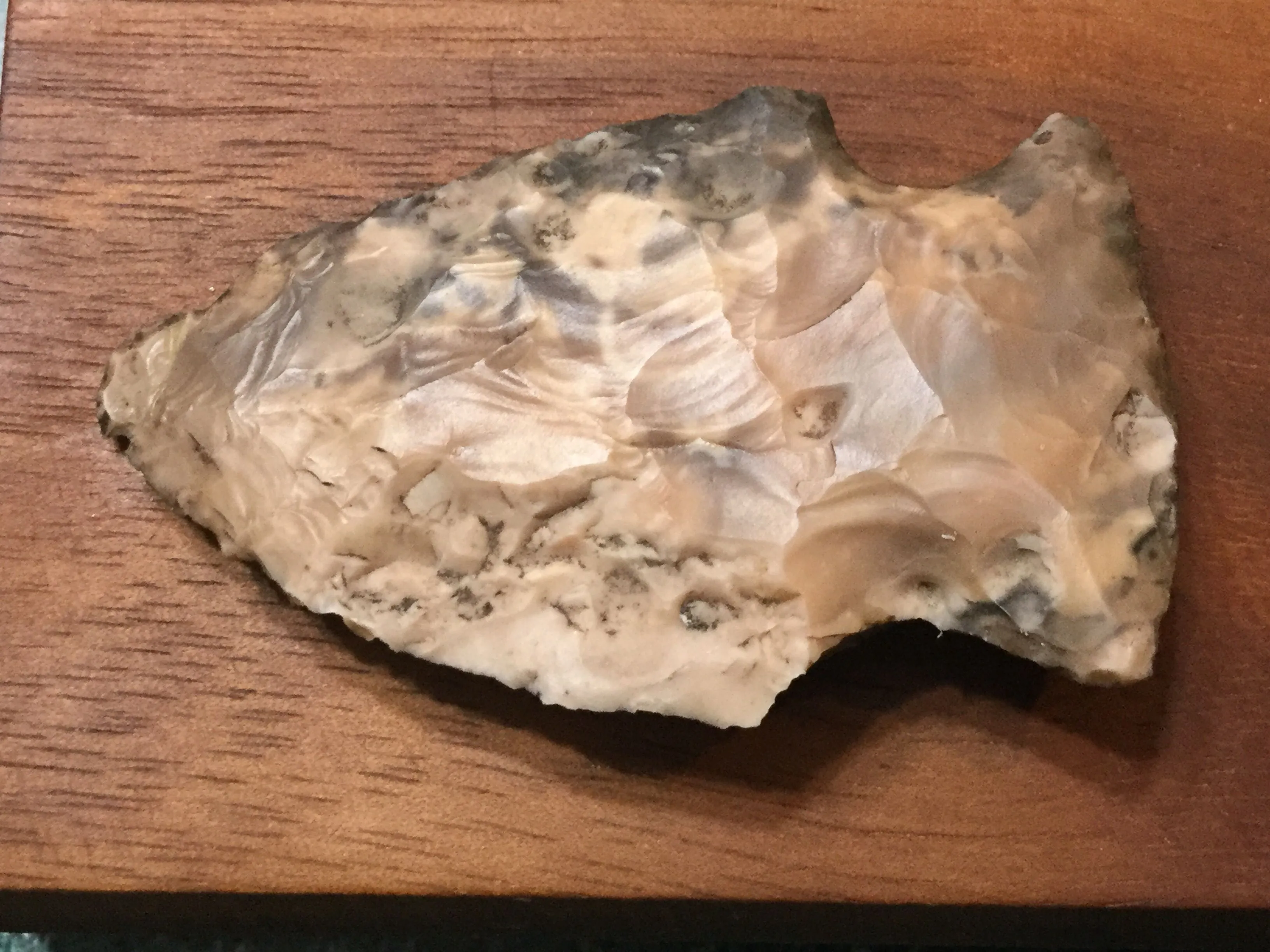 Found in fire pit at large outcrop
Hermann, MO