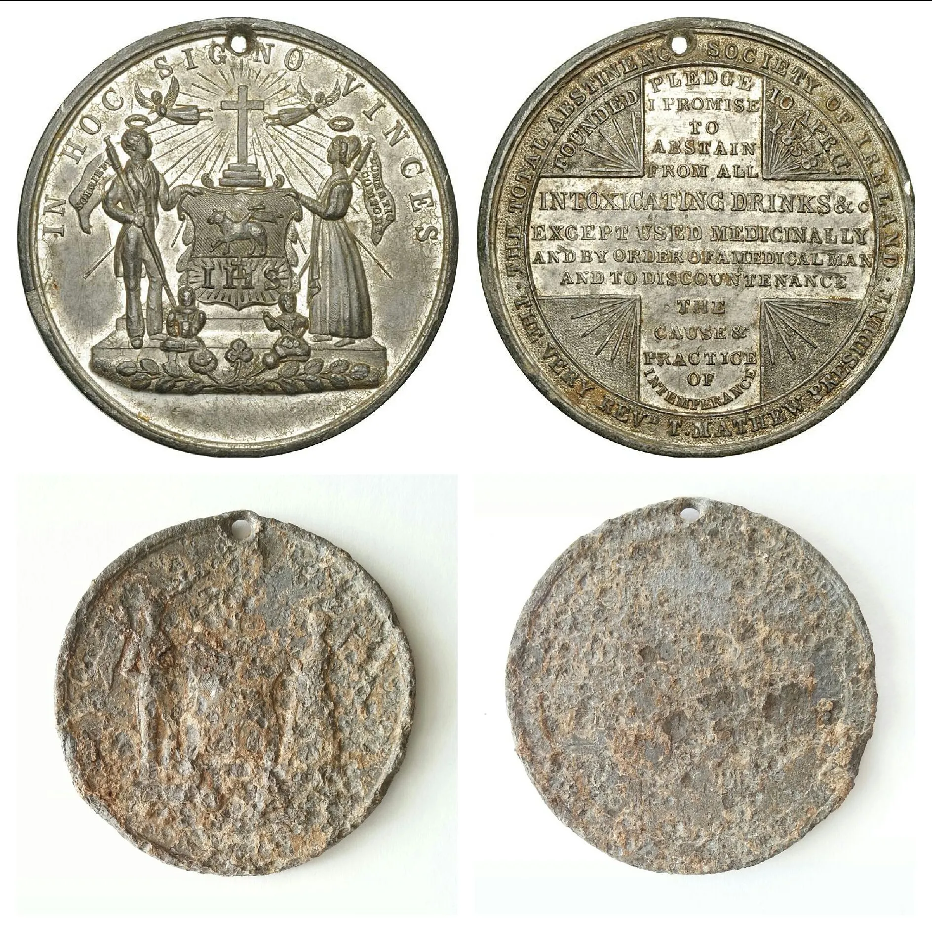 Found on old property by house.  The area in question, was the center point if a long lost town. Only the locals seem to know the history. Old anti dr