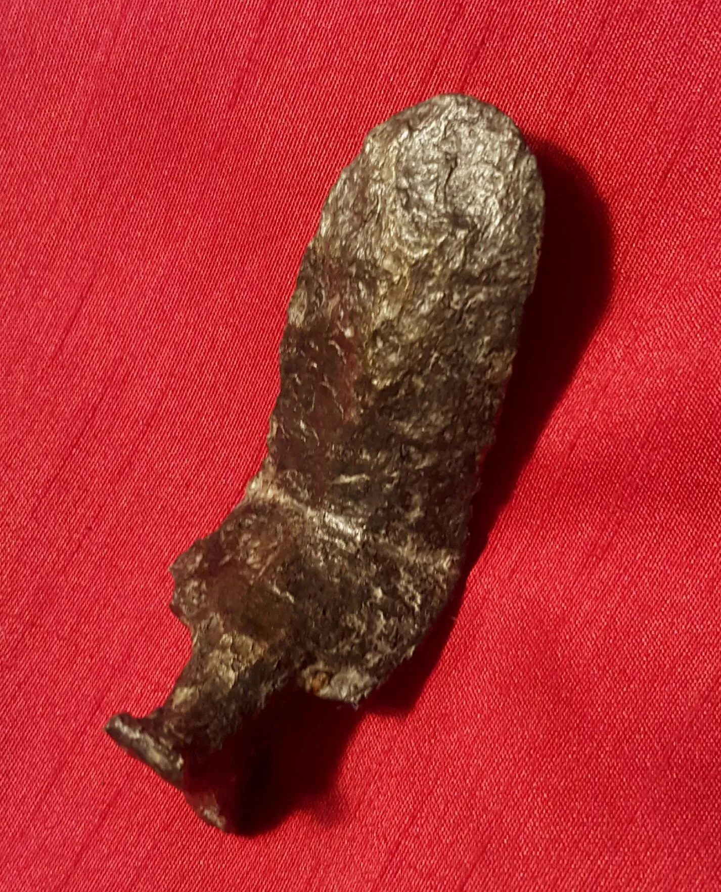 Frizzen from an 18th century musket, possibly a Brown Bess