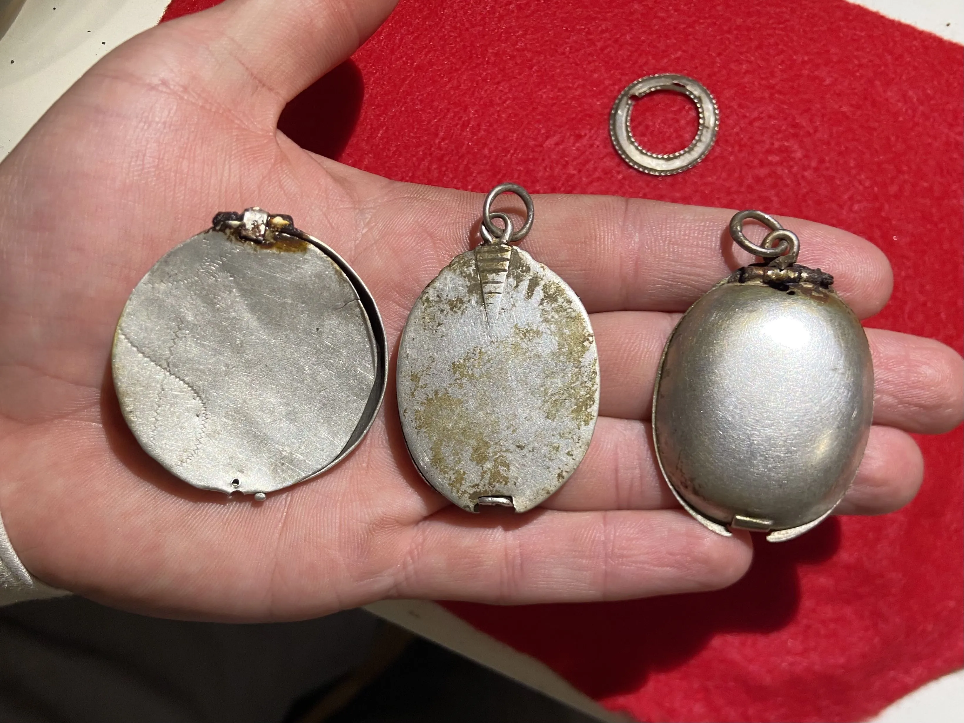 Fur Trade Spoon Locket Cache