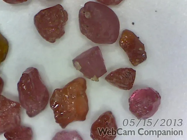 Garnets magnified 40x