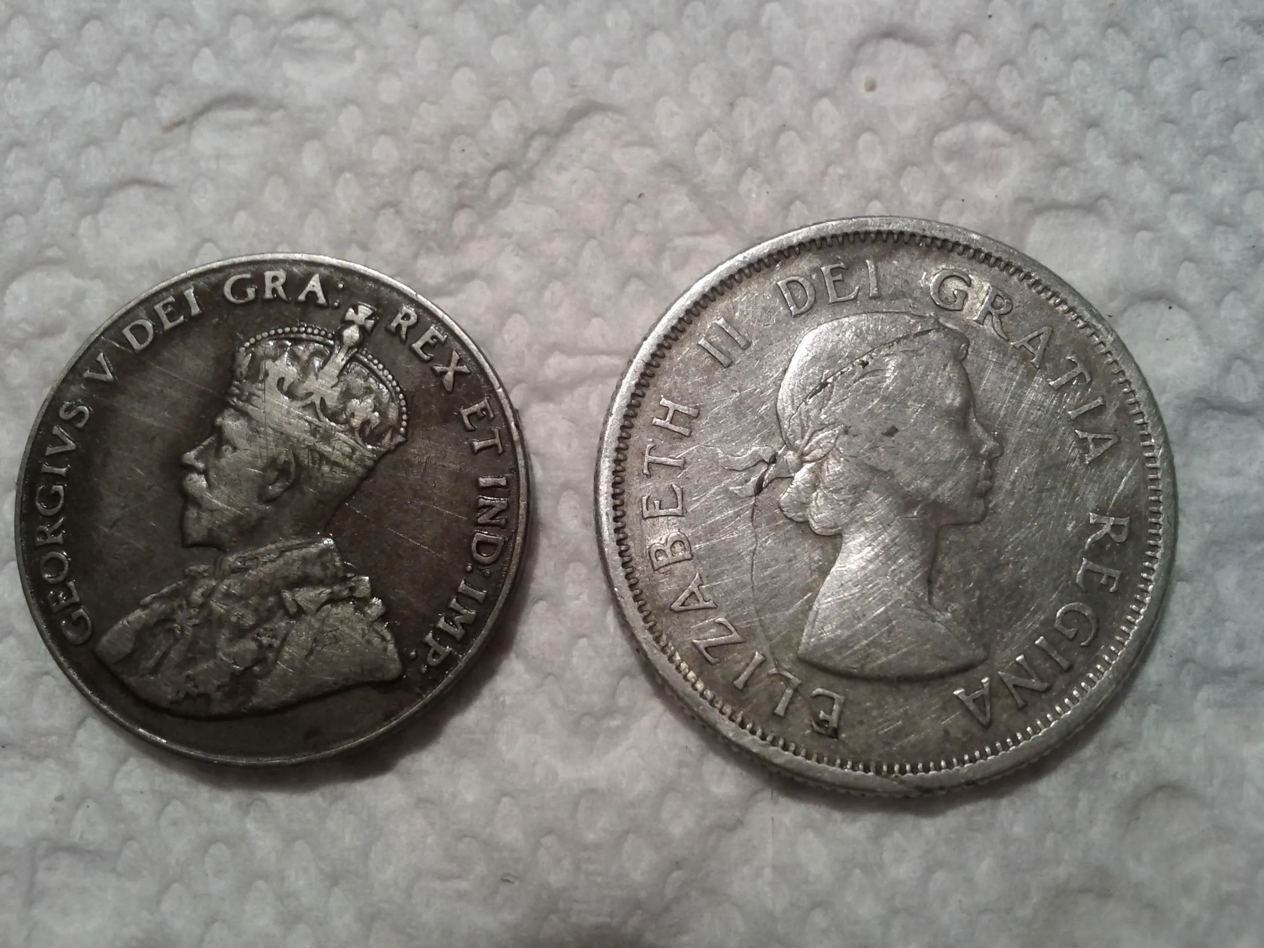 Grandfather and granddaughter.