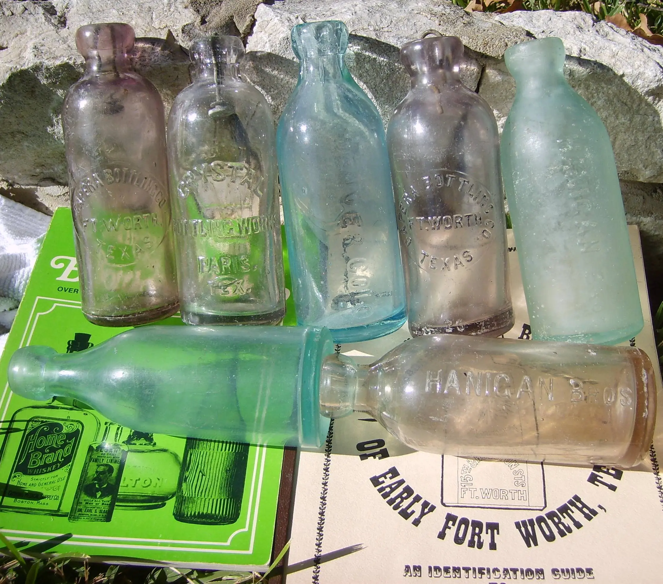 hutch bottles and blob tops