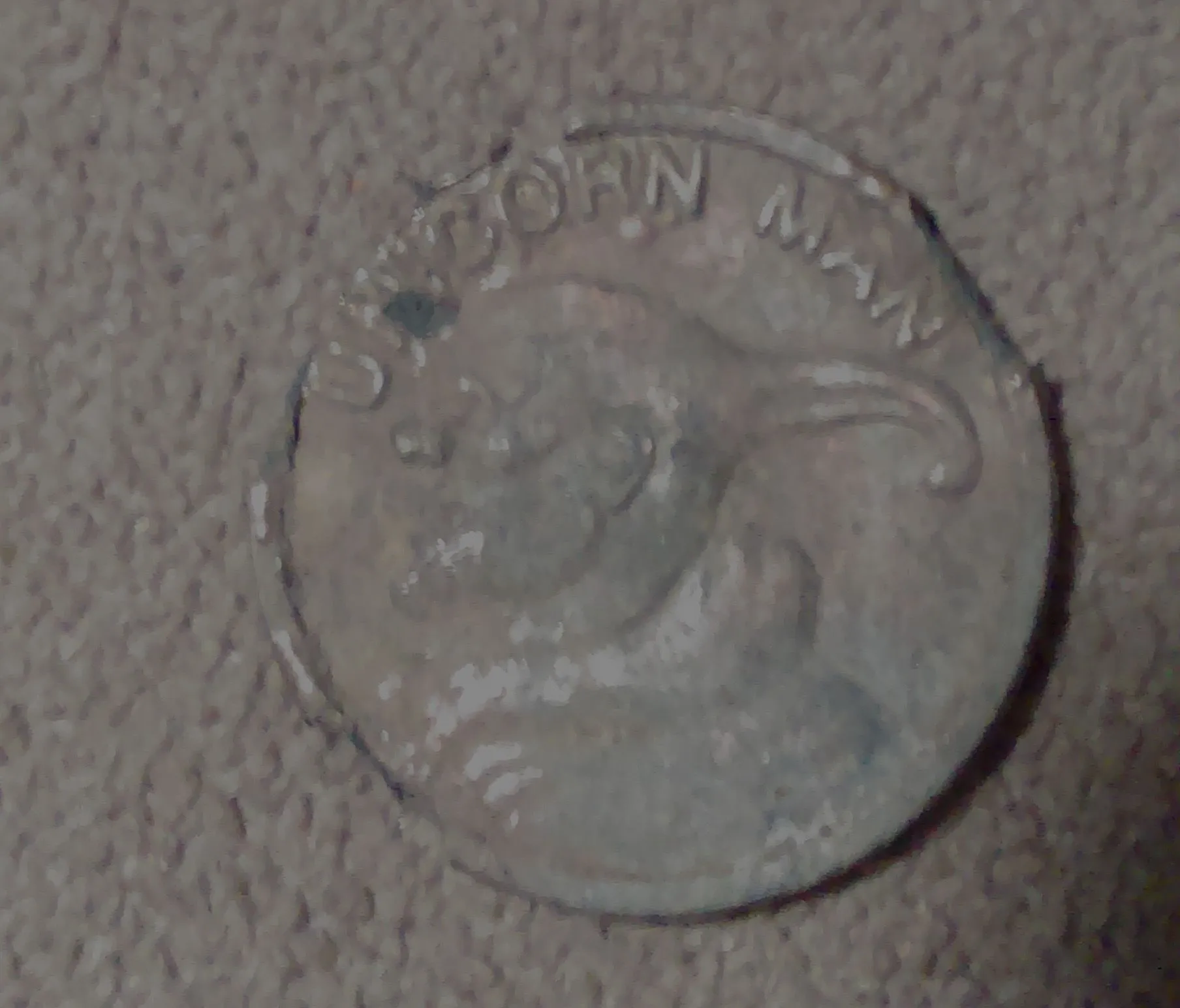 IMAG1589 20161123 064907173. Unicorn man token, found 2013 Madison Co Ala.