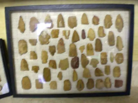 Indian Artifacts Display