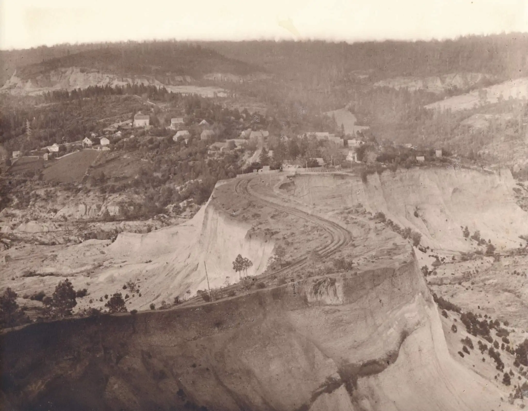 Iowa Hill Hydraulic Mines