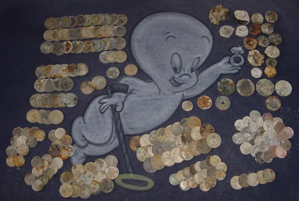 JAMAICAN COIN FINDS - ALL FROM WATER