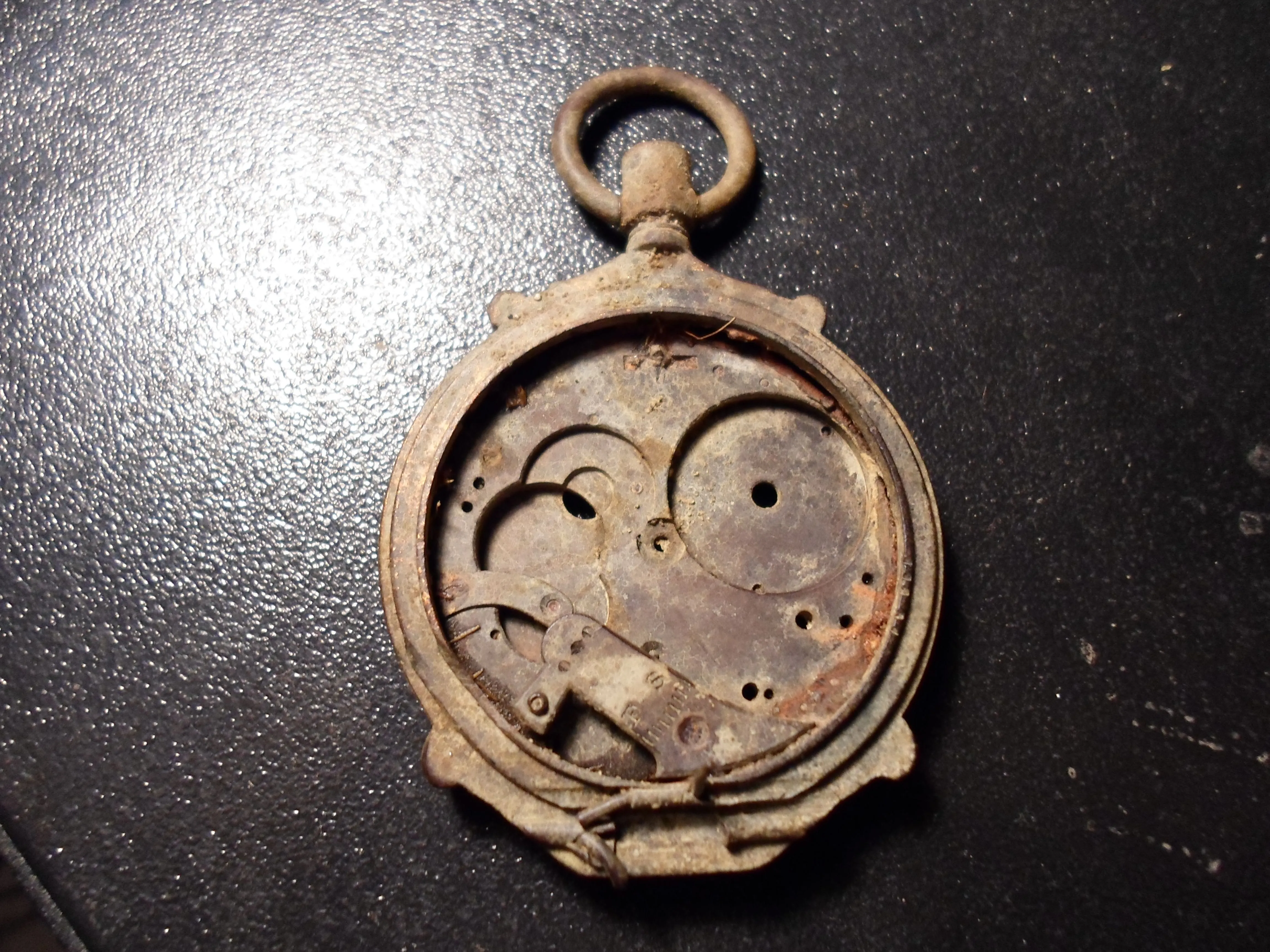 Jeweled pocket watch