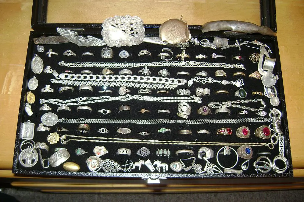 jewelry finds as of 2009