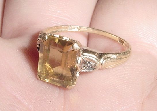 JUNE 25TH - ANTIQUE GOLD RING