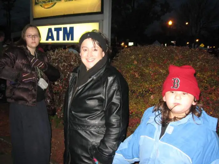 Keene NH Pumkin' Fest. - Me and my babies.  Me in the middle.