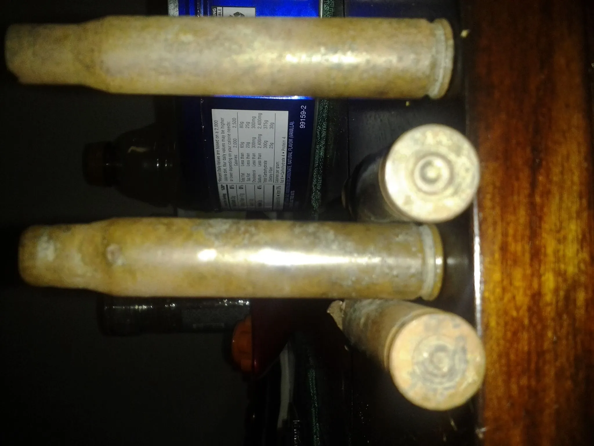 Kind of hard to see. Will get more pictures later. But the head stamp is DEN 46. Is that the manufacture and year it was made?