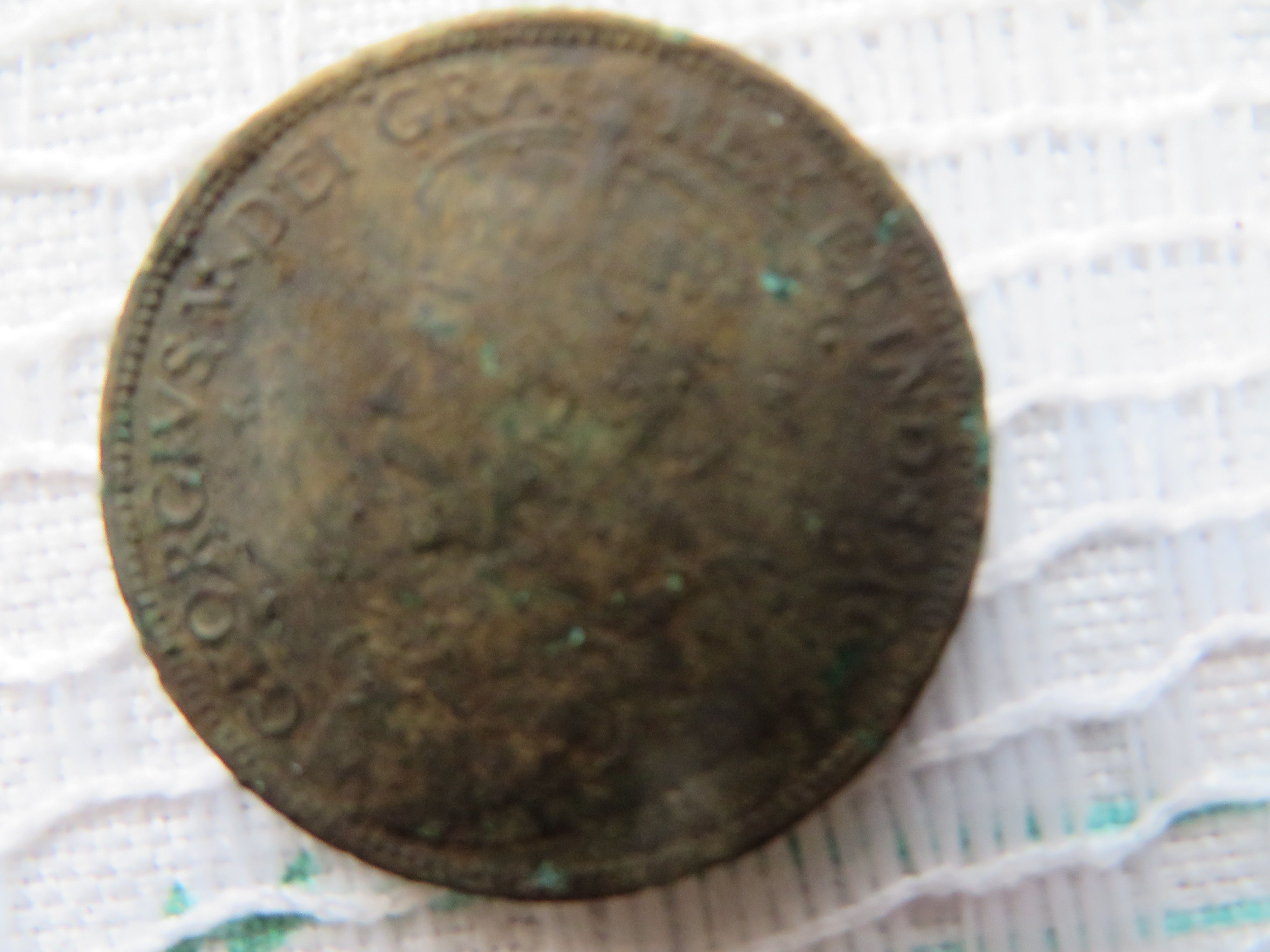 King George V, 1919 Newfoundland one cent