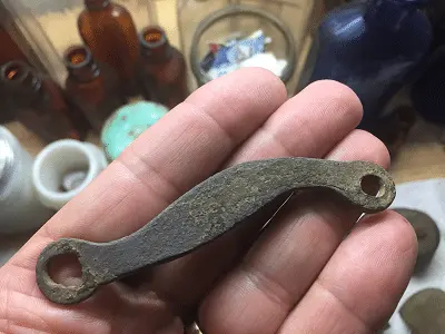 late model brown bess musket plate (c. early 1800s)