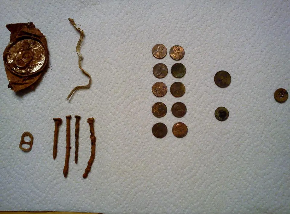 Left side shows the junk you find.  Right side shows the goodies.

(Expect the GOOD with the BAD!)