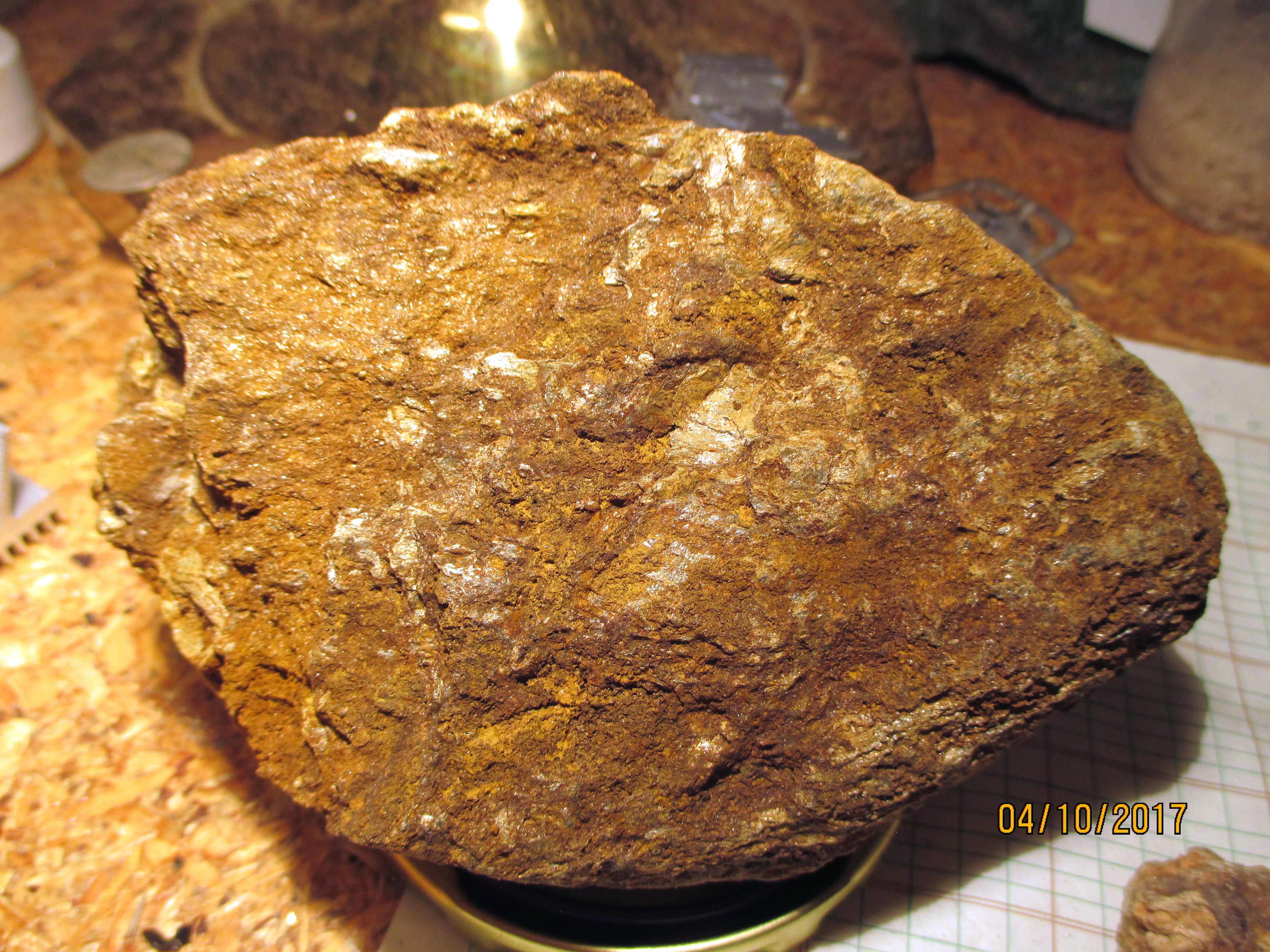 Limonite or a bog iron pic1