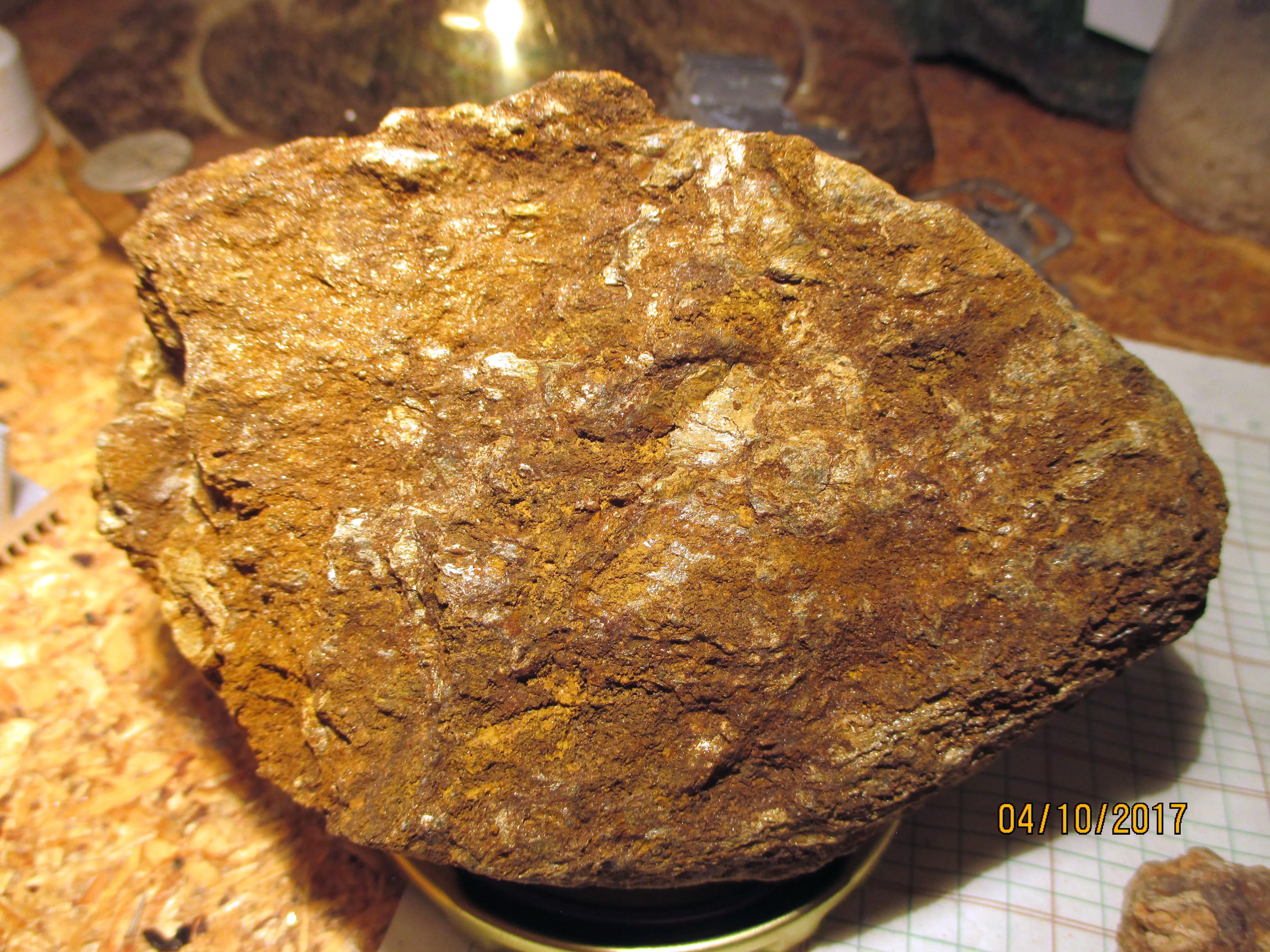 Limonite or a bog iron pic1