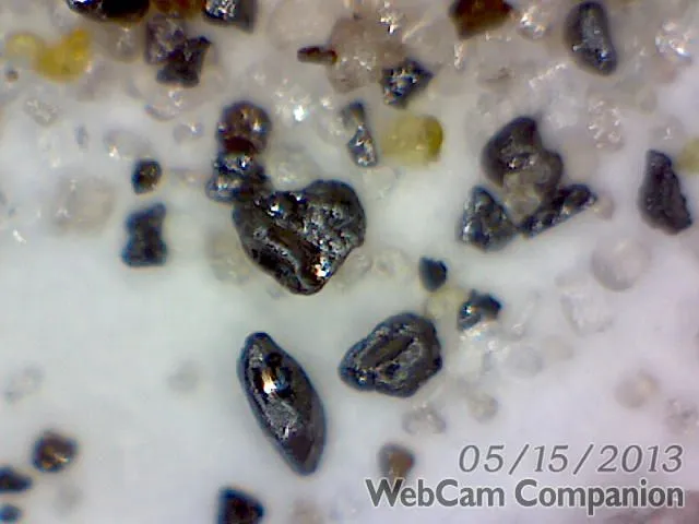 Magnified 150x