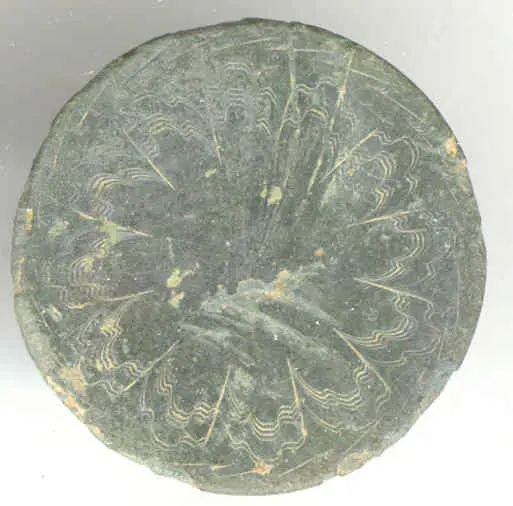 May 2013 Colonial Button