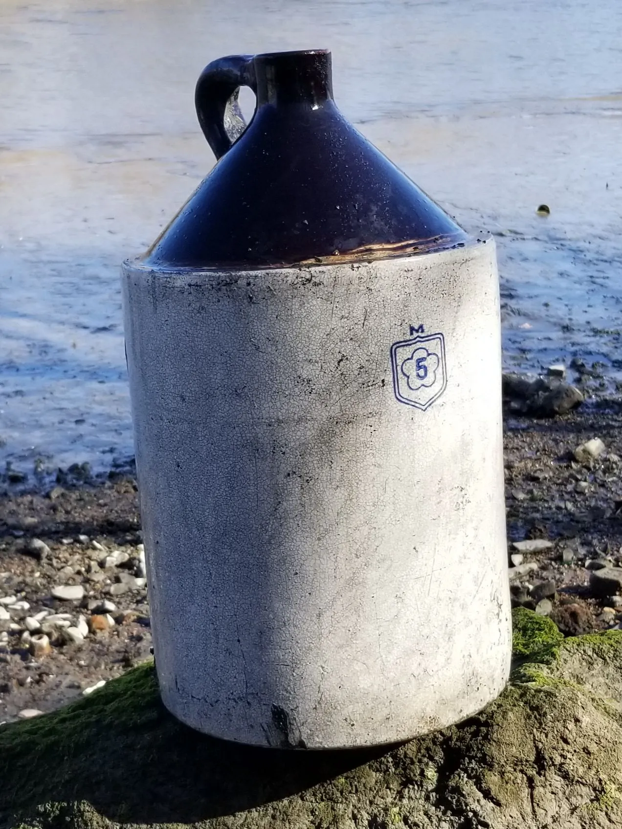 McCoy 5 Gallon Stoneware Jug