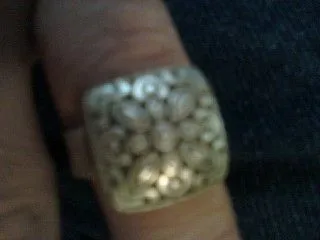 mens silver ring