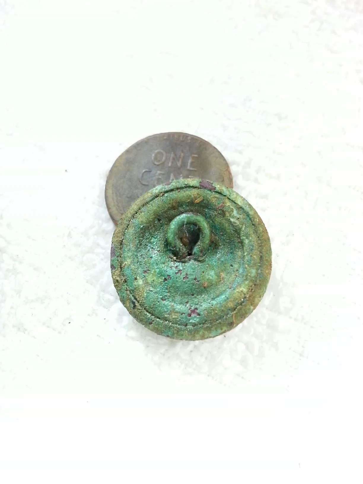 Military Button back