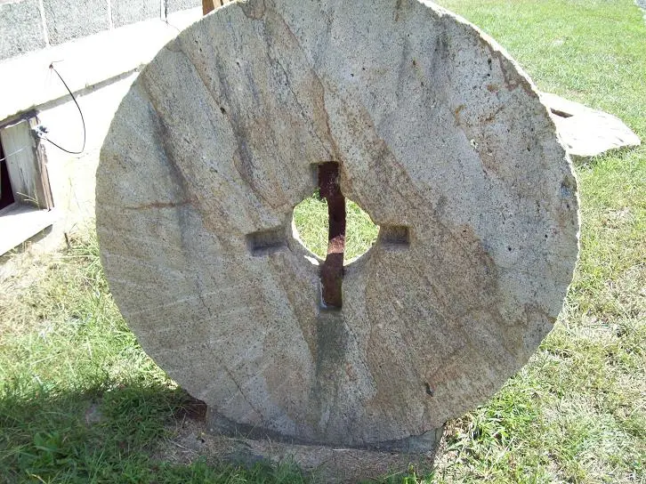 mill stone from 1700's