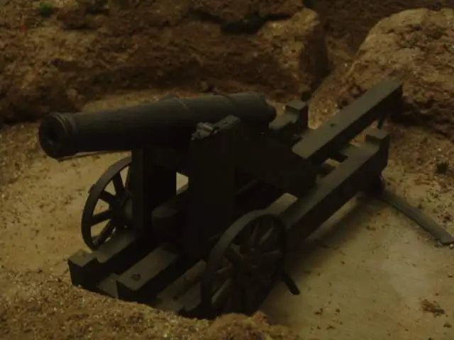 Model of canon used by Rebels at Port Hudson