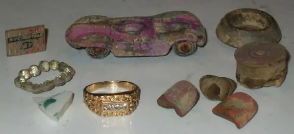 More Misc. Stuff - All found at the Avondale Mills site. The ring was found at the ball field of Avondale Mills.