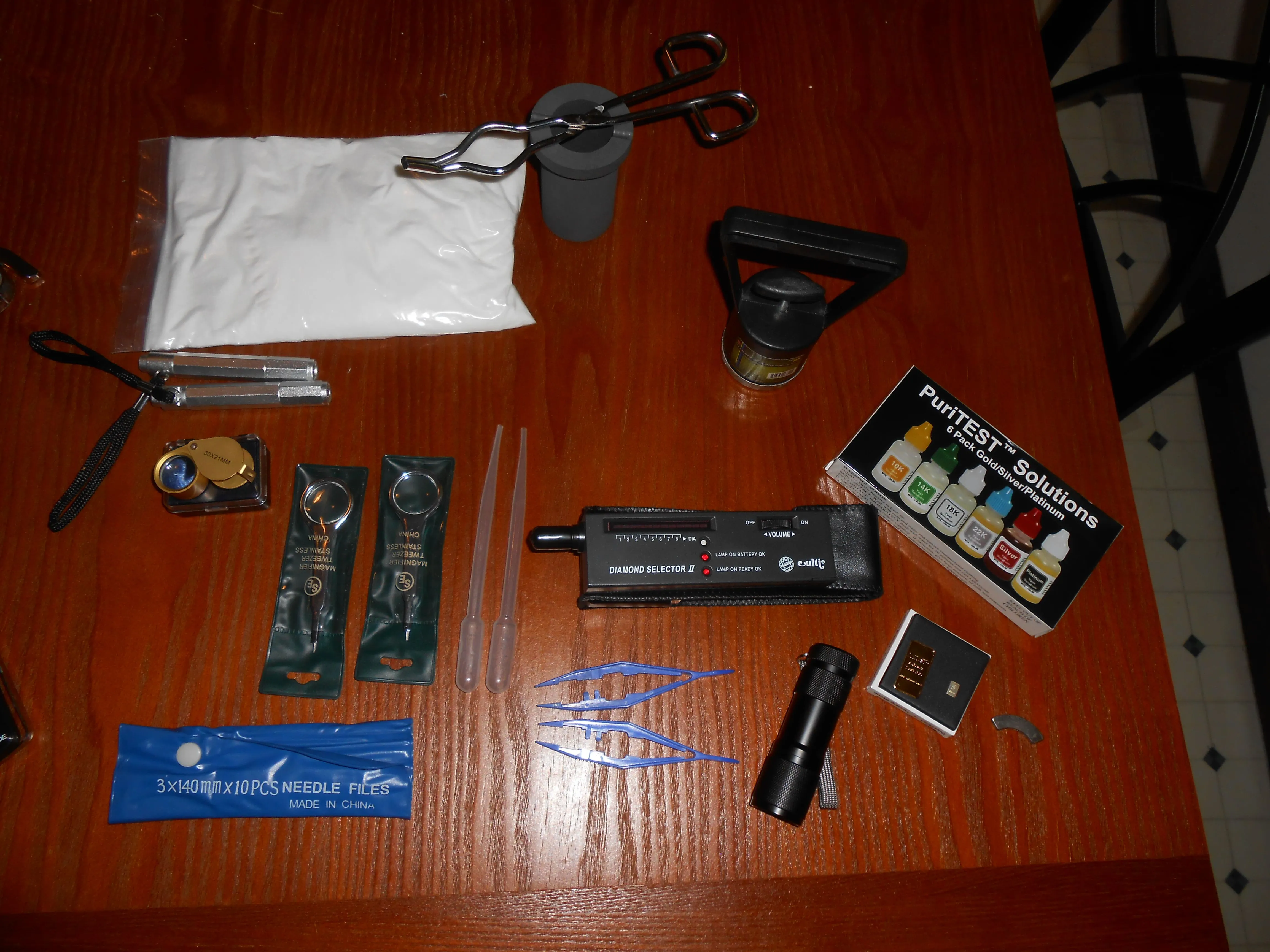 More testing equipment