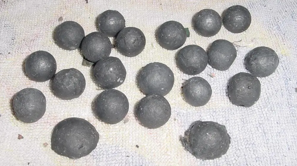 MUSKETBALLS FROM WATERS OFF OF A REV WAR- CW FORT