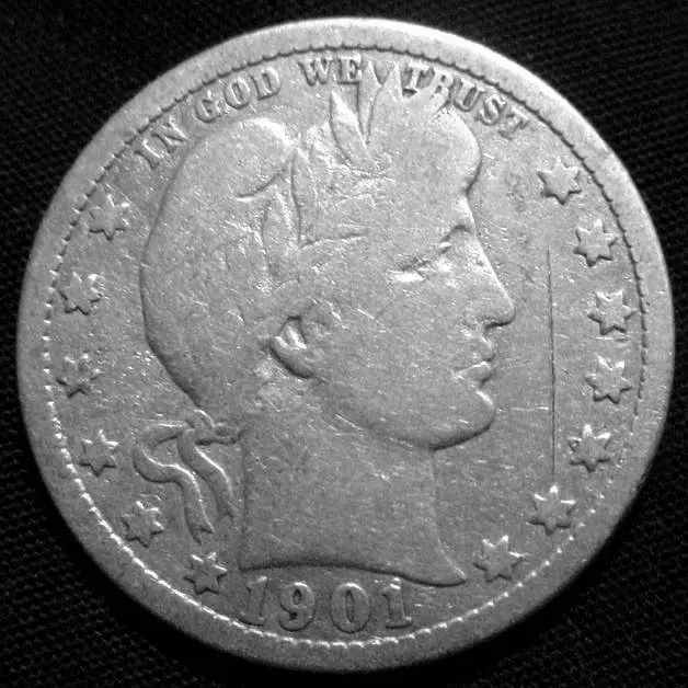 My 1st Barber Quarter