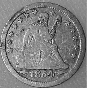 My 1st Seated Quarter...1854