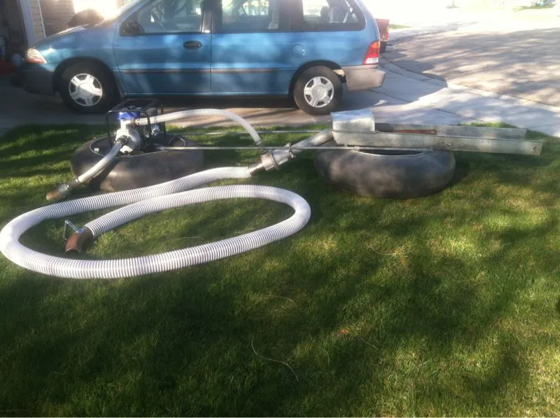 my 4" Gold Divers dredge
