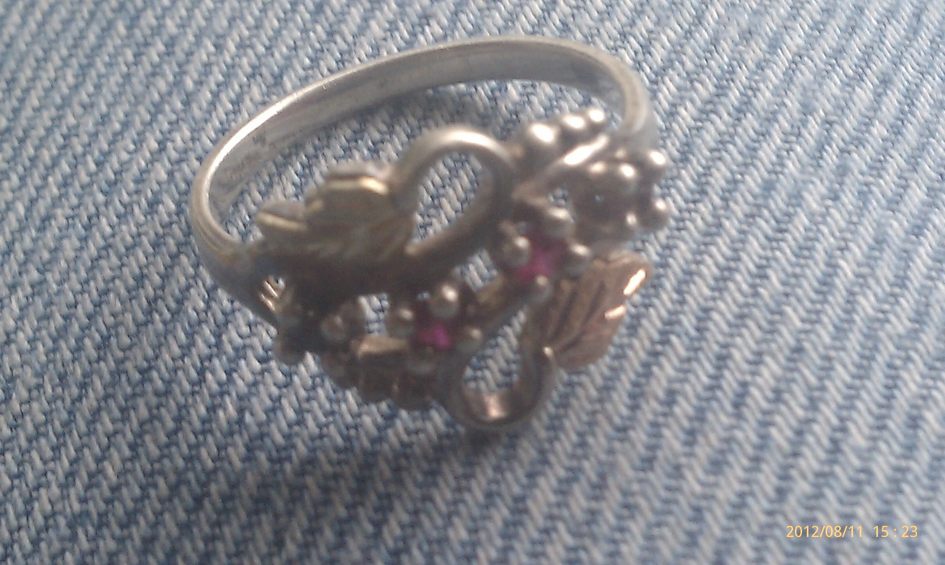 my first good silver ring find