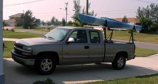 My Kayak, and Truck=Treasure hunting vehicles