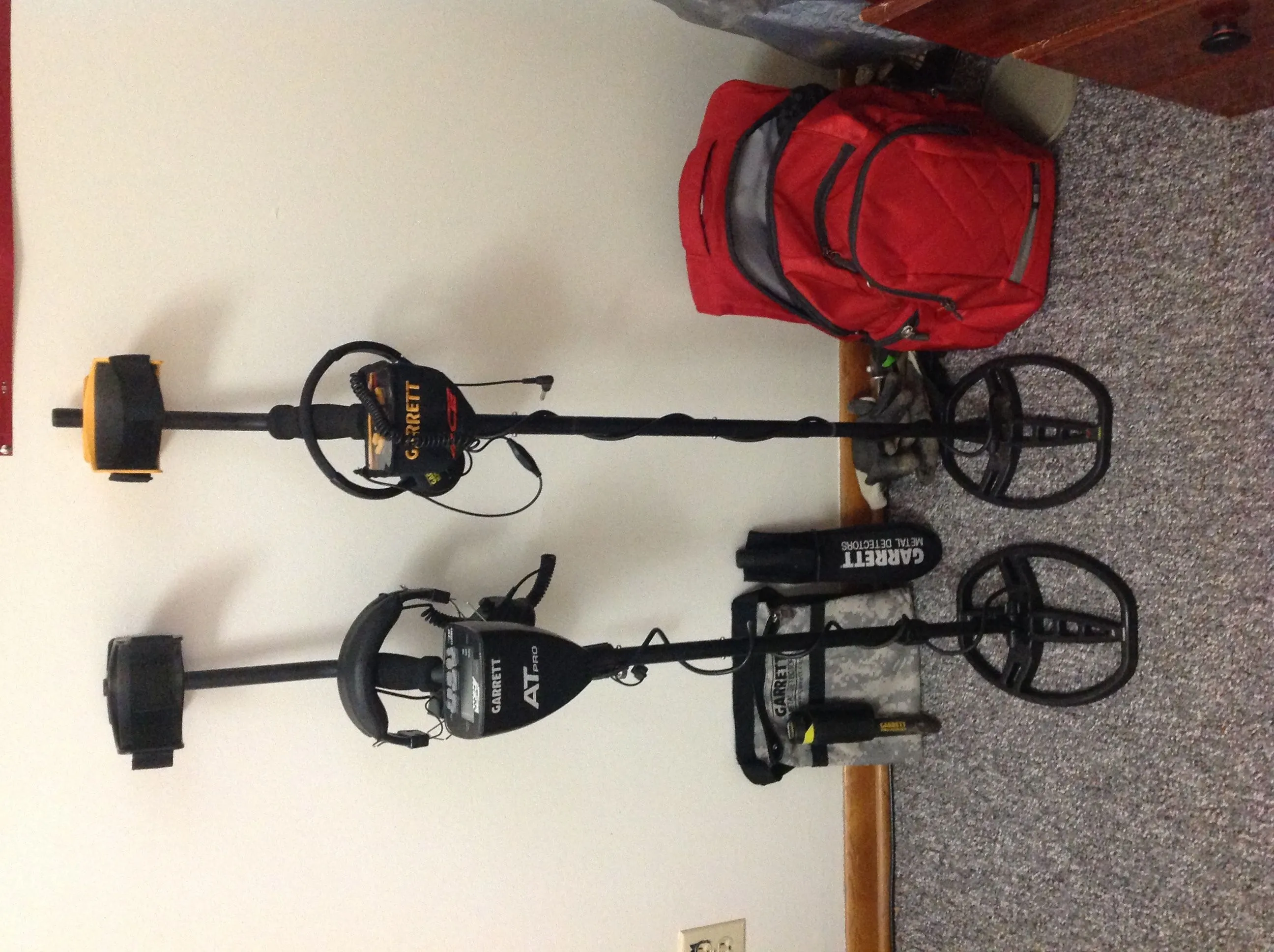 My metal detectors