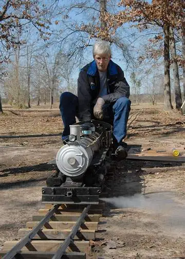 MY next door neighbors steam engine we work on a lot and run sometimes.