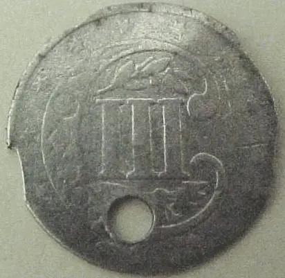 My only 3 cent silver. Date???