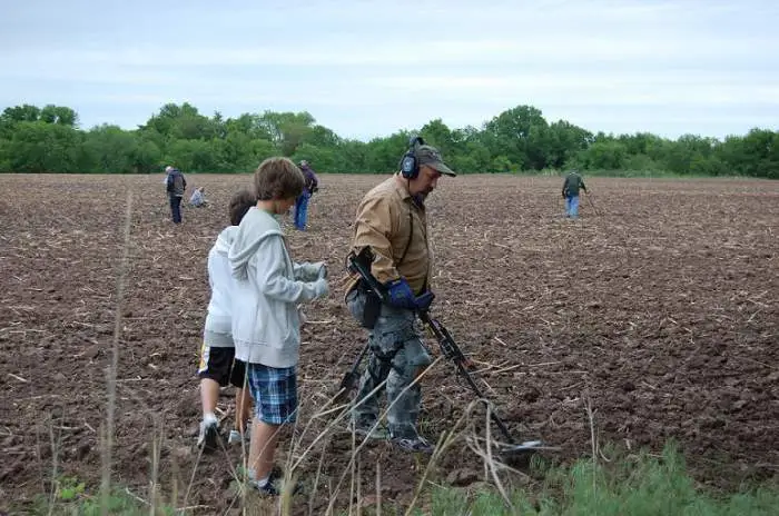 My Sons - Me and my boys detecting at the CTH III