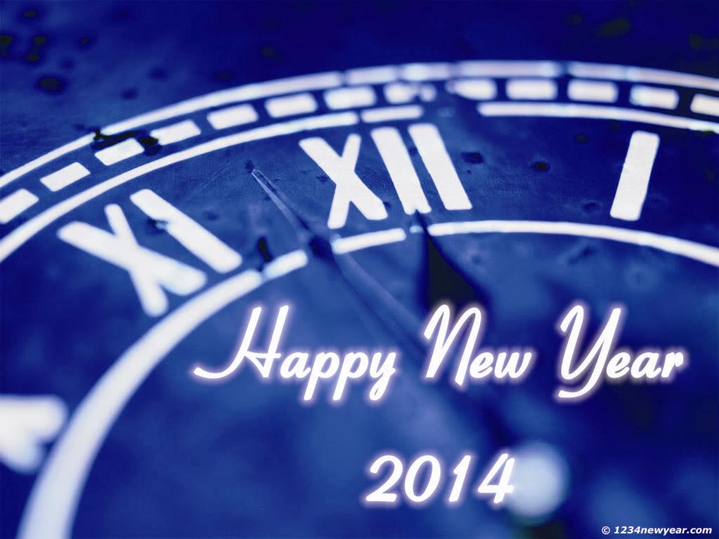 New Year 2014 Countdown Clock Wallpaper