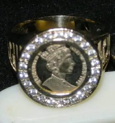 Nice coin ring