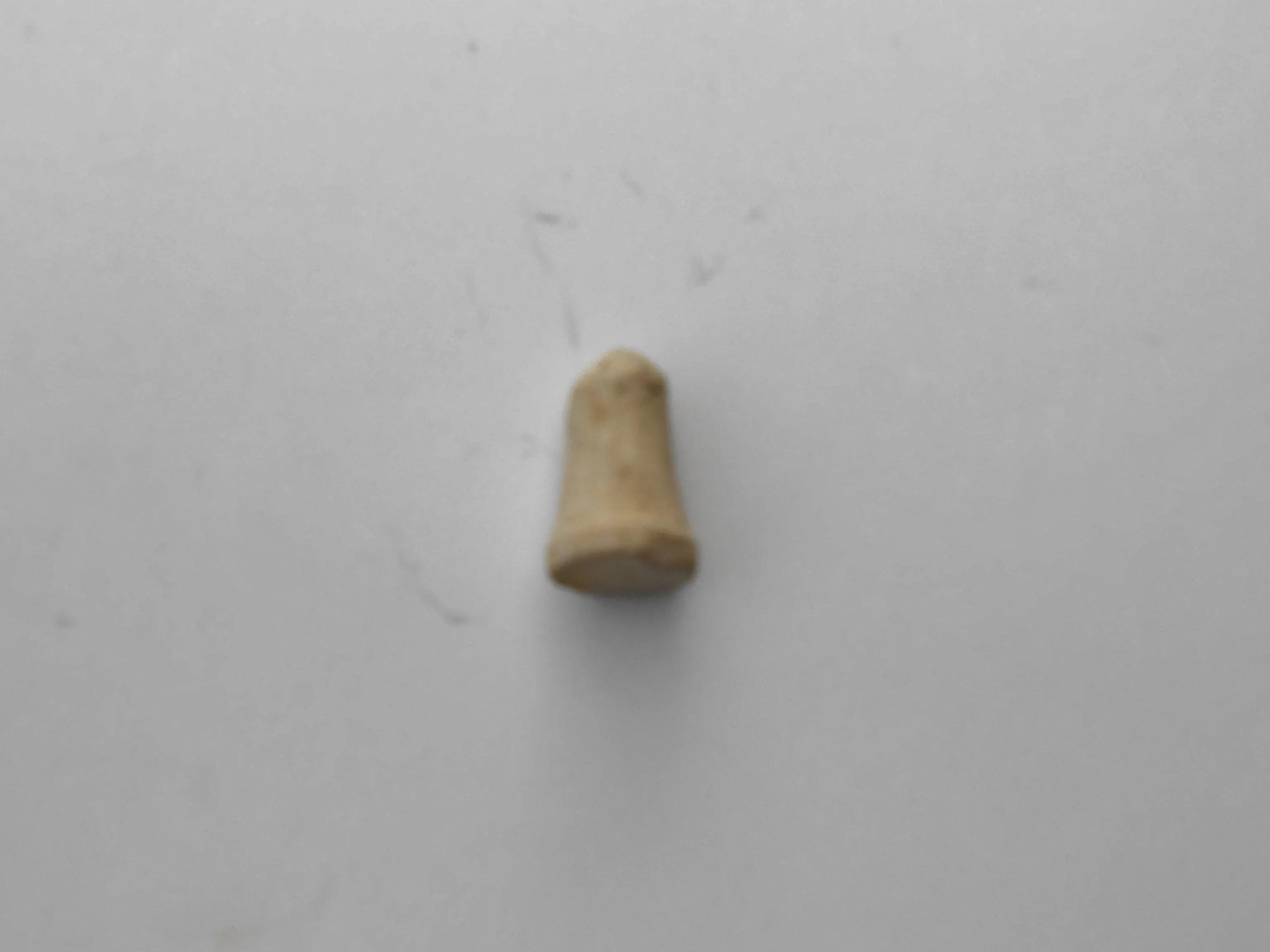 Nice little carved bullet maybe used as a game piece. Dug at U.S. picket post in Sumner County Tenn. Nov. 2013.