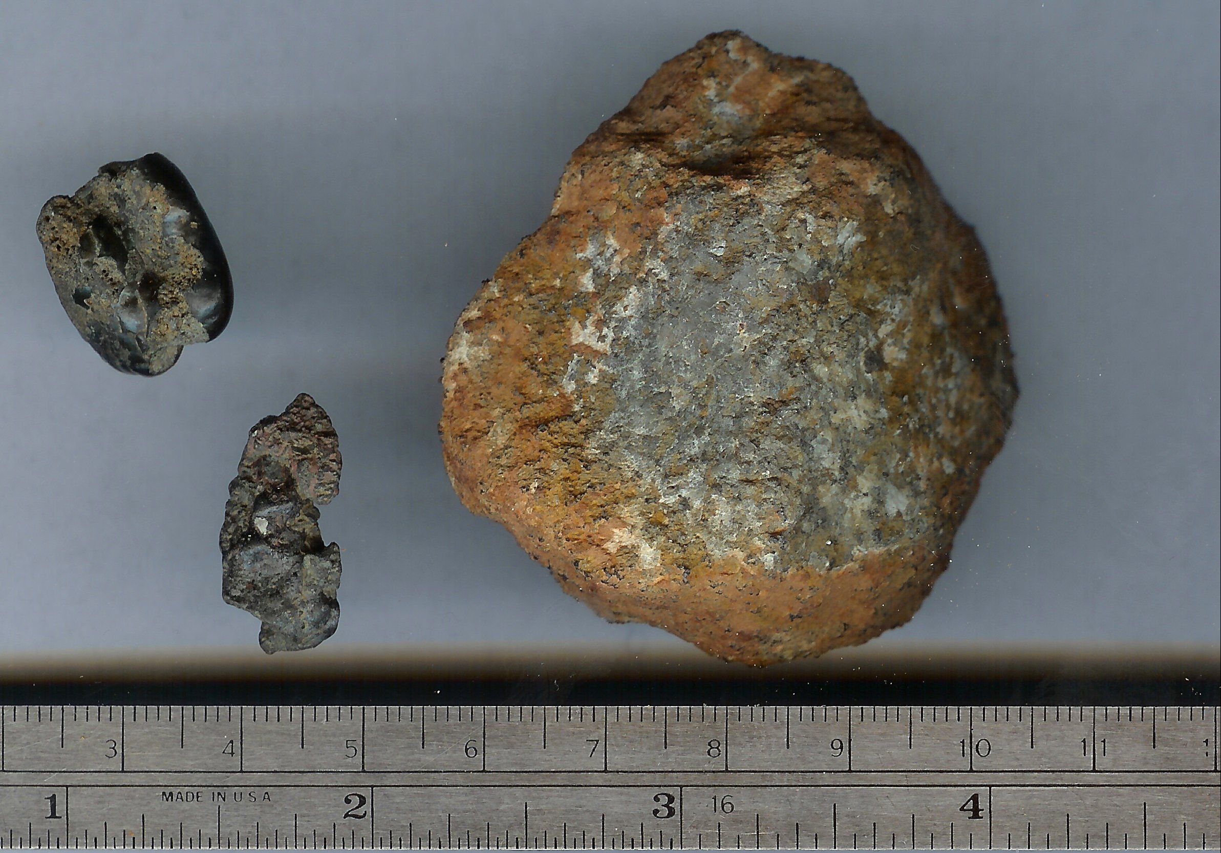 NOT meteorites - When I first got interested in rocks, I focused on finding meteorites, which in turn got me interested in metal detecting. For a few 