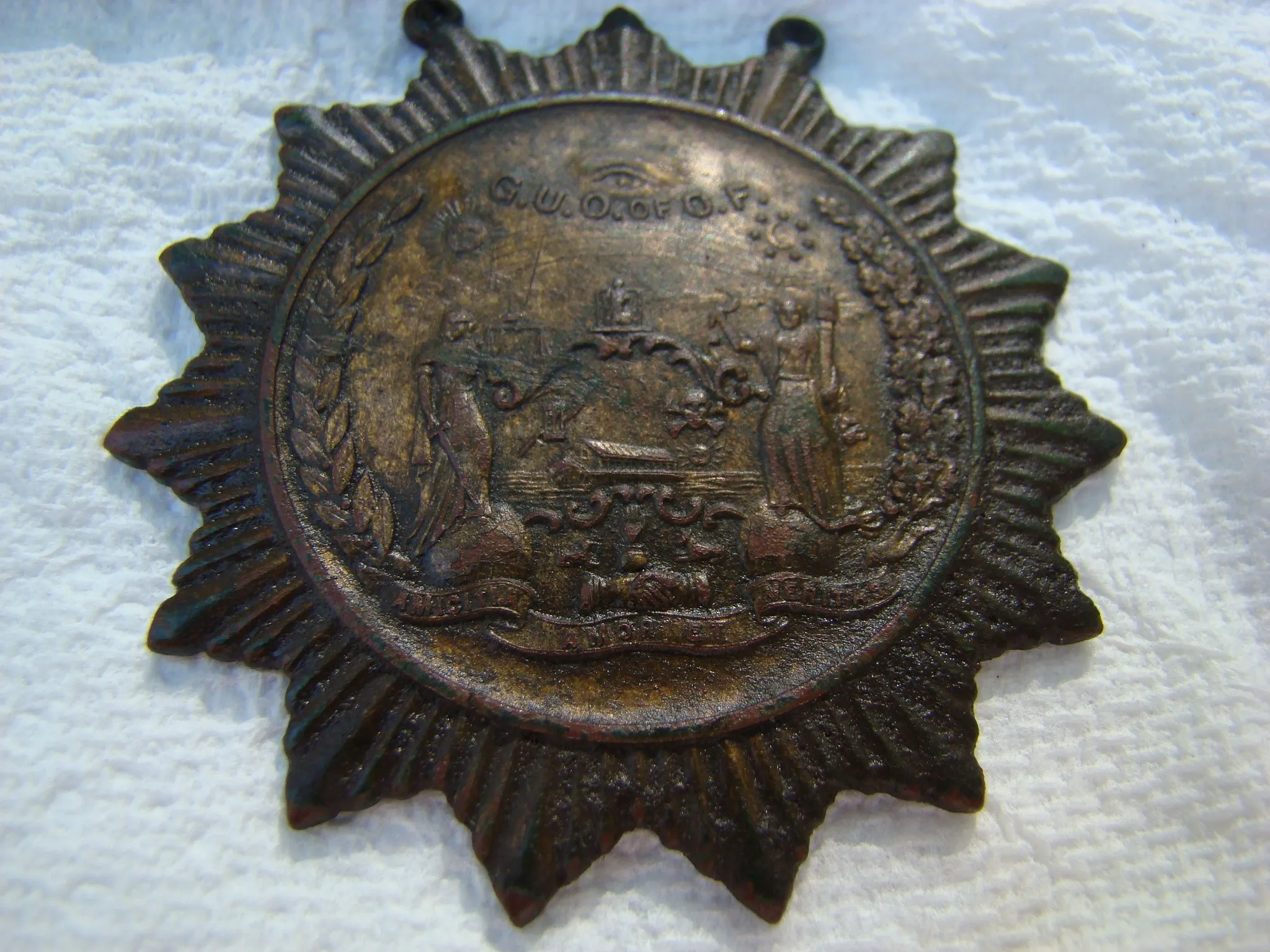 Odd Fellows Medallion