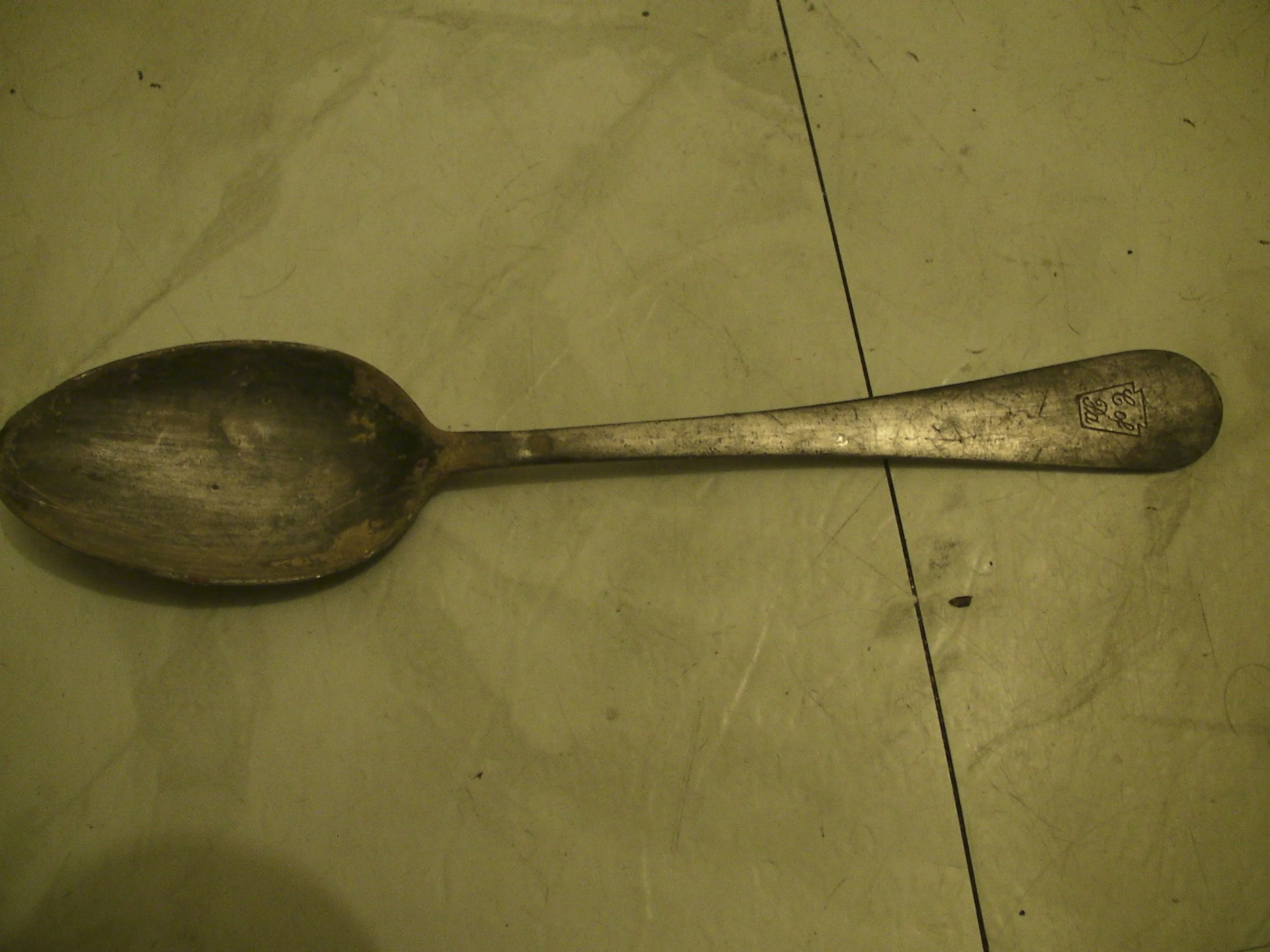 Old heavy C of PA Spoon